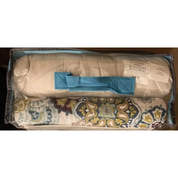 Mi Zone Coverlet Tamil Bedding Set: Coverlet, Sham & Decorative Pillow TWIN - Picture 6 of 6